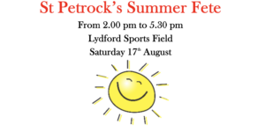 St Petrock’s Summer Fete